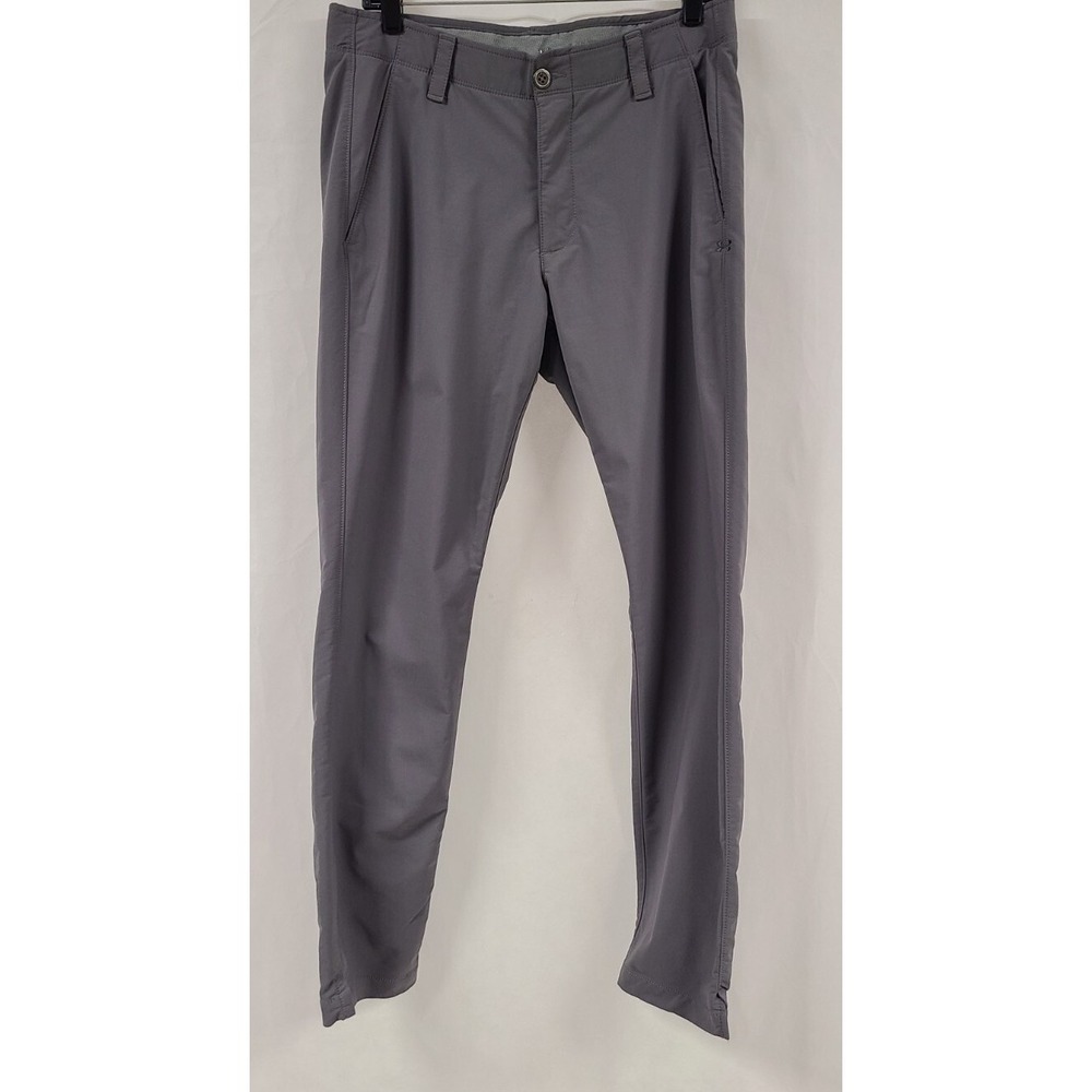 Under Armour  Golf Pants Flex Stretch Gray Men's Size 32×32 EUC